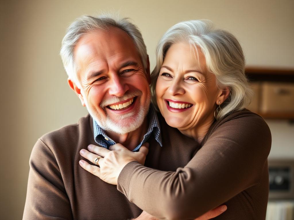 Happy couple